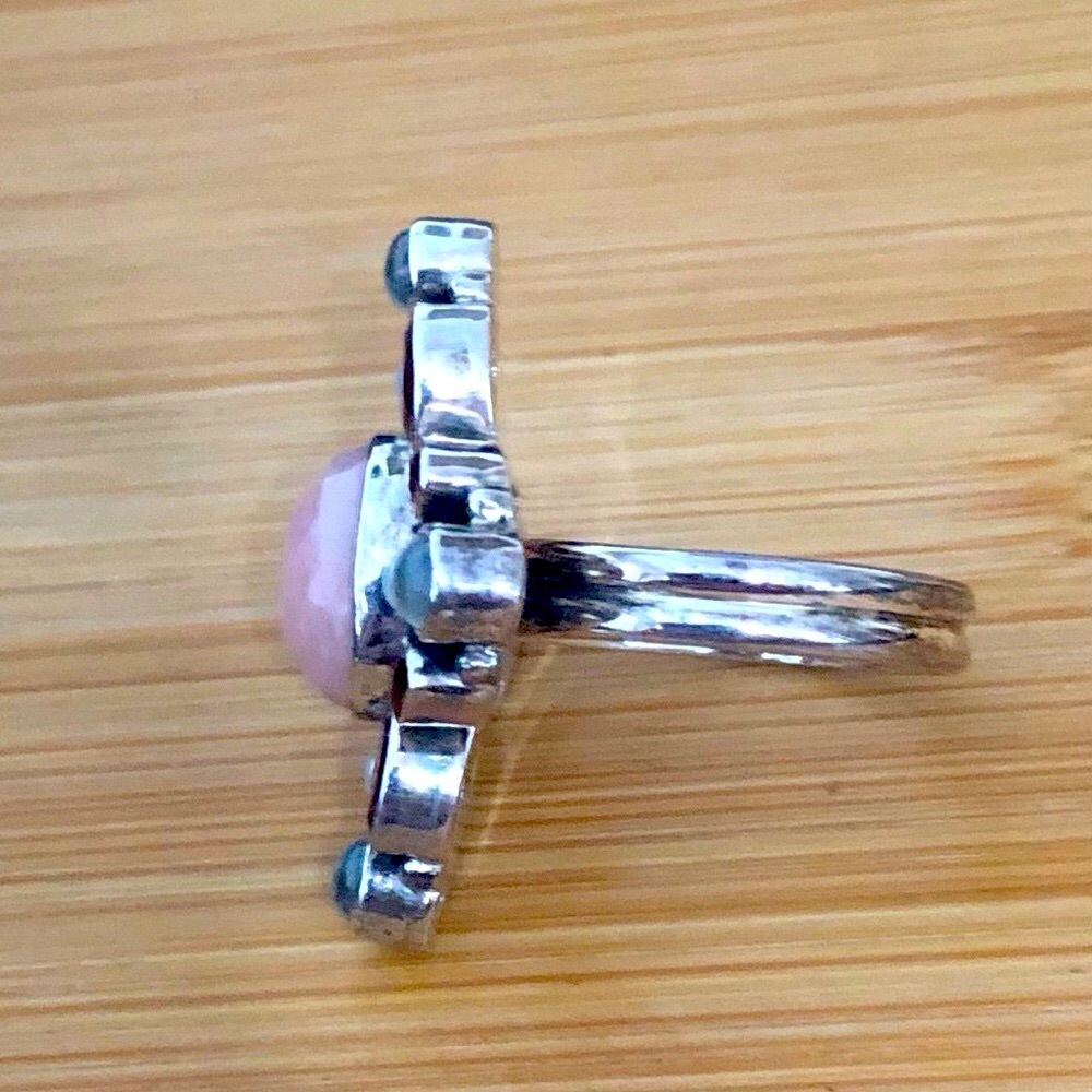 $84  Nicky Butler Estate Ring  Sterling  Size 9  Marked NB 925 INDIA - Picture 7 of 8